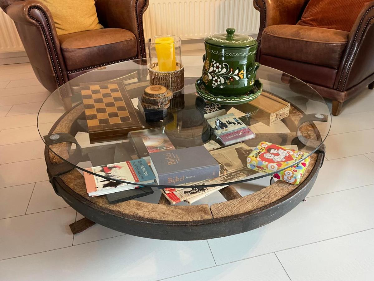B&B Droom In De Polder -De Salon- Luxe Appartement Met Prive-Sauna Arnemuiden Luaran gambar